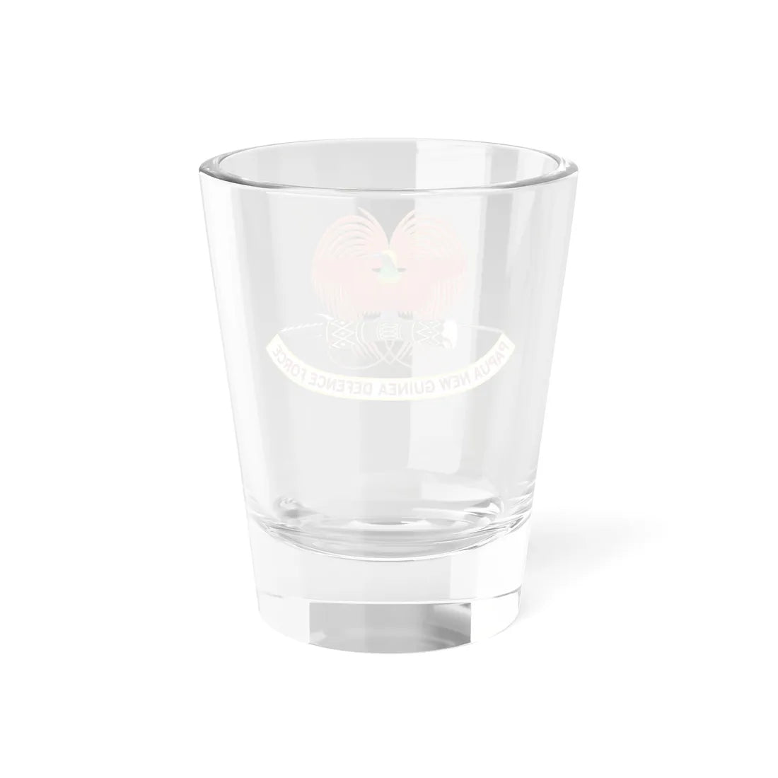 Emblem of the Papua New Guinea Defence Force (Guinea) (Coat of Arms) Shot Glass 1.5oz - Go Mug Yourself