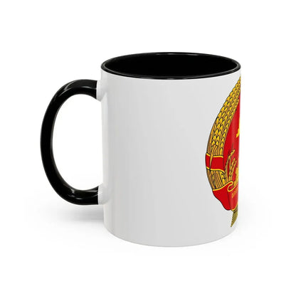 Emblem of the People's Republic of Kampuchea (1981-1989) - Accent Coffee Mug - Go Mug Yourself