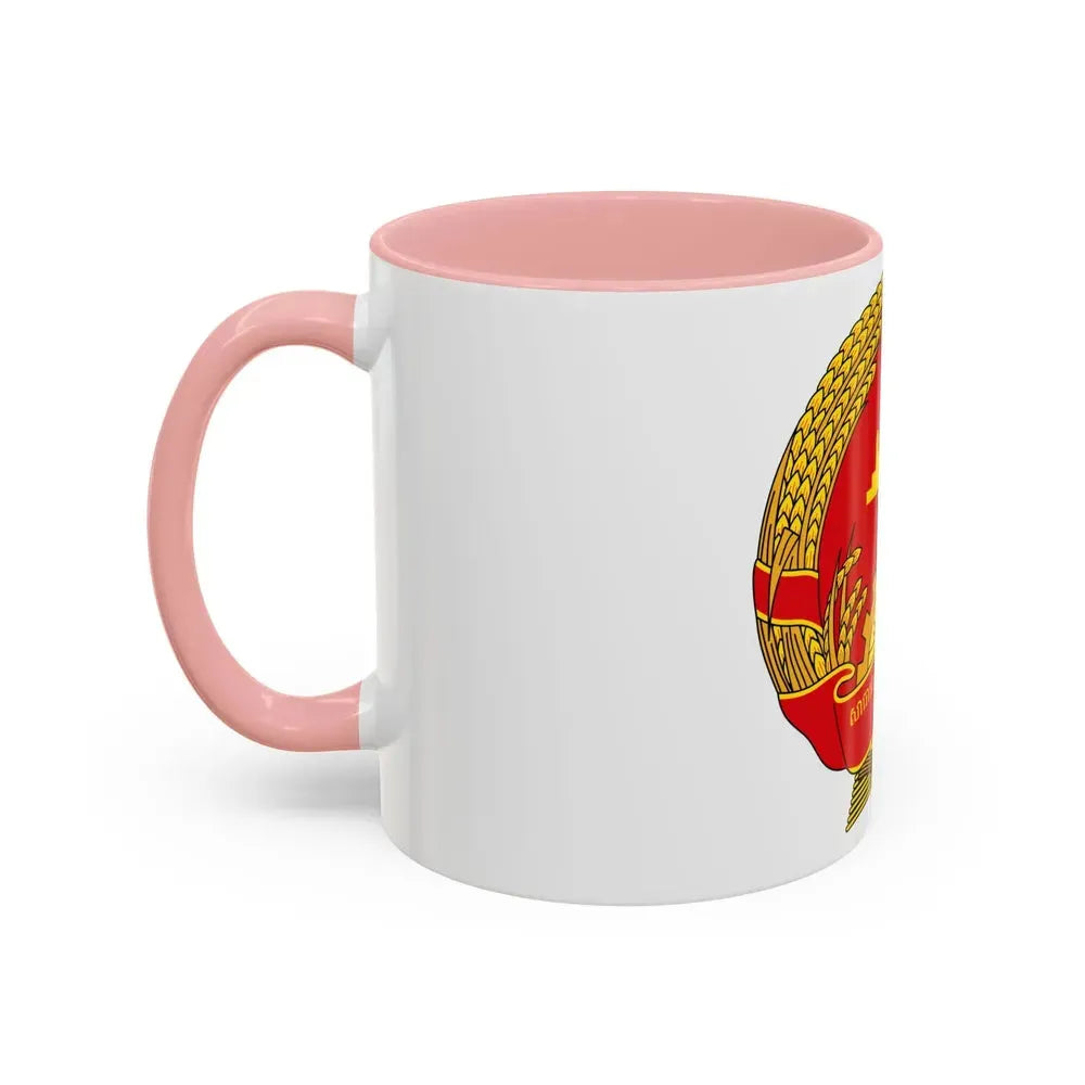 Emblem of the People's Republic of Kampuchea (1981-1989) - Accent Coffee Mug - Go Mug Yourself