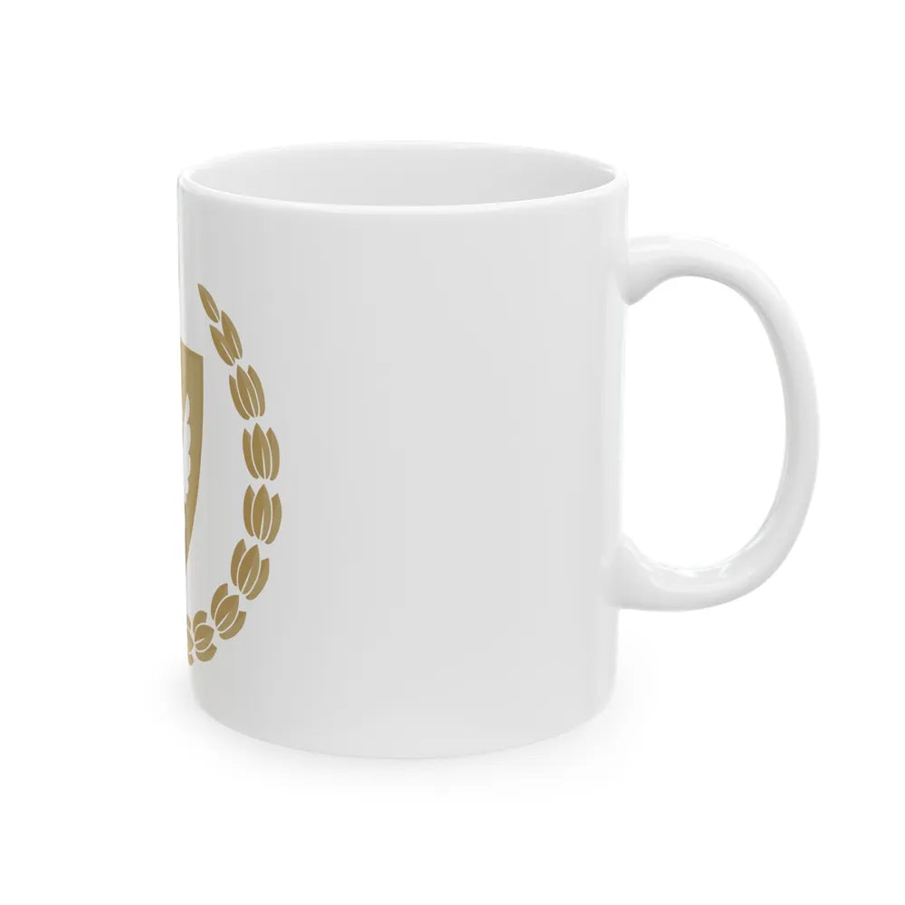 Emblem of the Presidency of the Turkish Republic of Northern Cyprus - White Coffee Mug-Go Mug Yourself