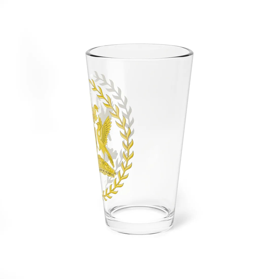Emblem of the President of Trinidad and Tobago (Trinidad and Tobago) (Coat of Arms) Pint Glass 16oz - Go Mug Yourself