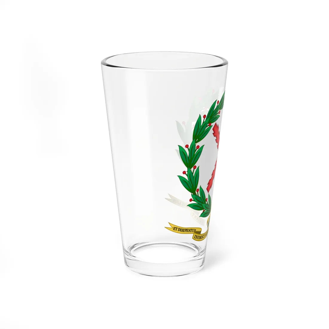 Emblem of the Regiment Farnesio (Spain) (Coat of Arms) Pint Glass 16oz - Go Mug Yourself