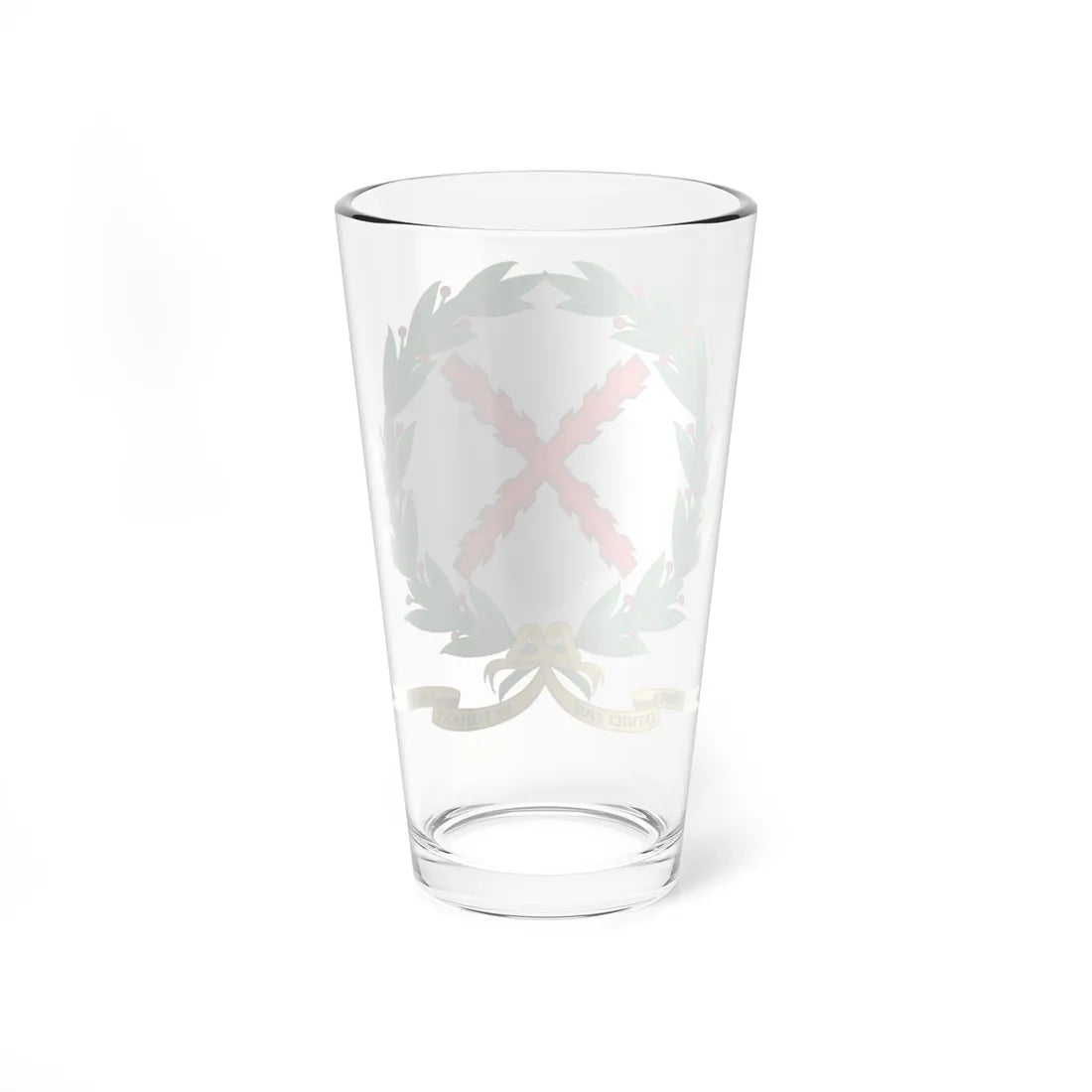 Emblem of the Regiment Farnesio (Spain) (Coat of Arms) Pint Glass 16oz - Go Mug Yourself