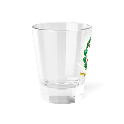 Emblem of the Regiment Farnesio (Spain) (Coat of Arms) Shot Glass 1.5oz - Go Mug Yourself