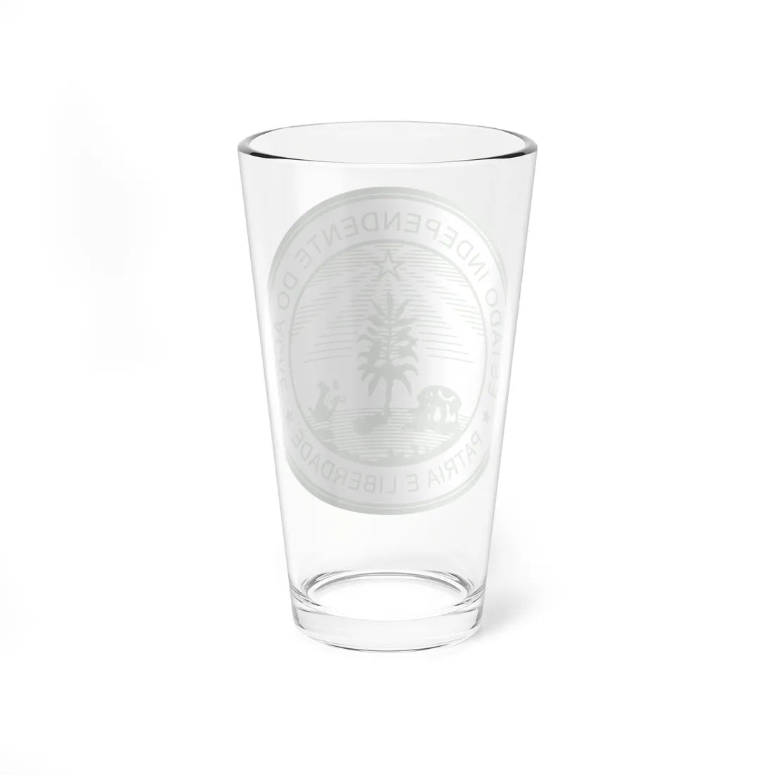 Emblem of the Republic of Acre (Bolivia) (Coat of Arms) Pint Glass 16oz - Go Mug Yourself