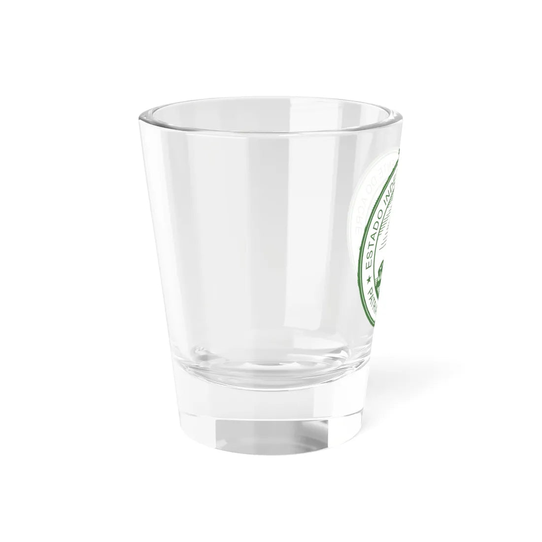 Emblem of the Republic of Acre (Brazil) (Coat of Arms) Shot Glass 1.5oz - Go Mug Yourself