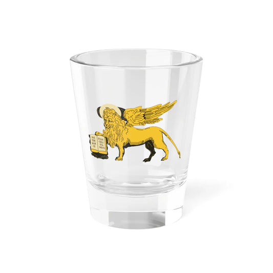 Emblem of the Republic of San Marco (Italy) (Coat of Arms) Shot Glass 1.5oz 1.5oz - Go Mug Yourself