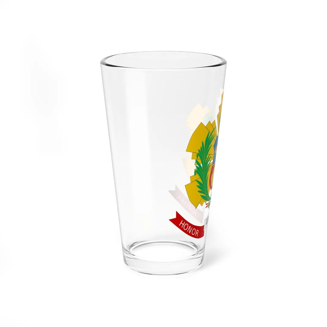 Emblem of the Republican Guard of Peru (Peru) (Coat of Arms) Pint Glass 16oz - Go Mug Yourself