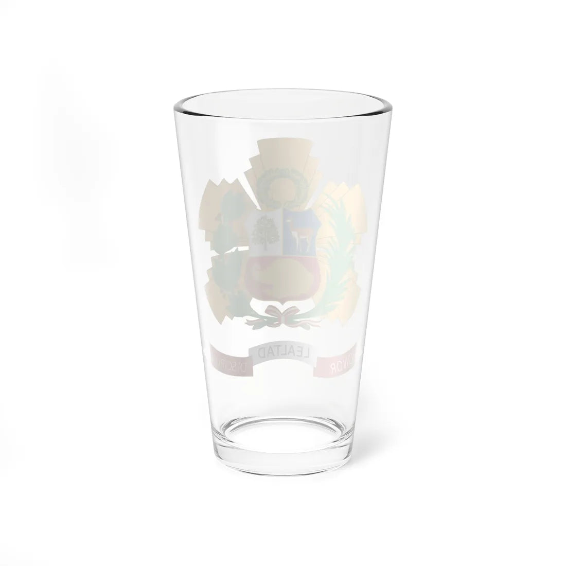Emblem of the Republican Guard of Peru (Peru) (Coat of Arms) Pint Glass 16oz - Go Mug Yourself