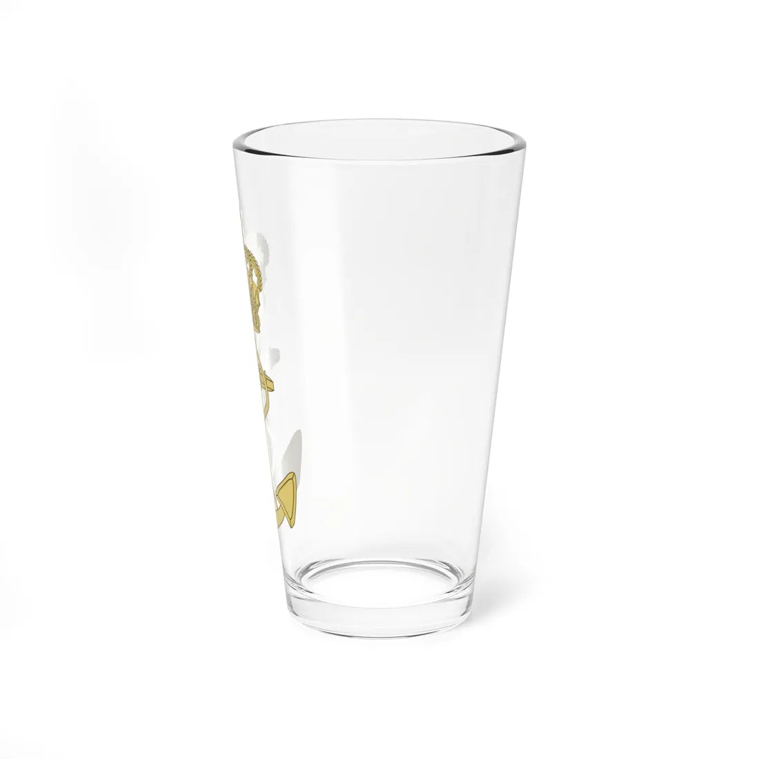 Emblem of the Royal Danish Navy (Denmark) (Coat of Arms) Pint Glass 16oz - Go Mug Yourself