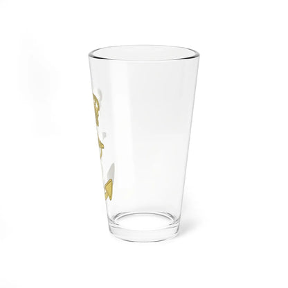 Emblem of the Royal Danish Navy (Denmark) (Coat of Arms) Pint Glass 16oz - Go Mug Yourself