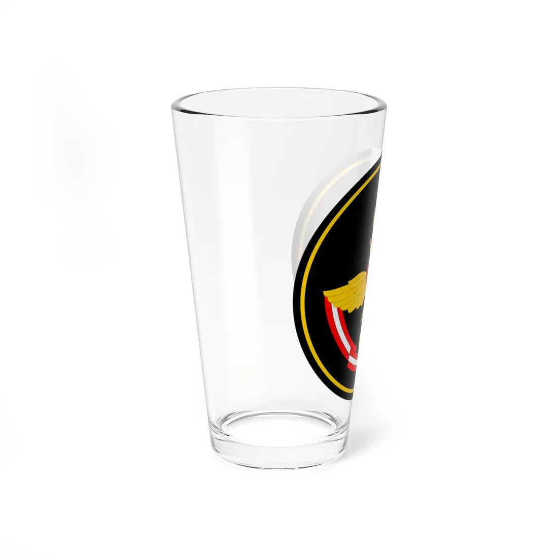 Emblem of the Russian military communications troop 2 (Russia) (Coat of Arms) Pint Glass 16oz - Go Mug Yourself