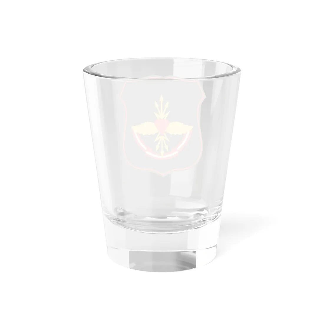 Emblem of the Russian military communications troop (Russia) (Coat of Arms) Shot Glass 1.5oz - Go Mug Yourself