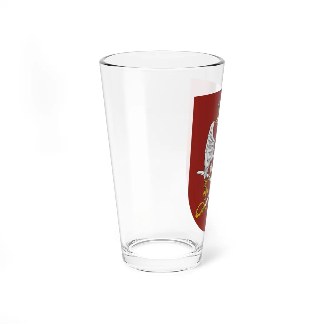 Emblem of the Serbian Armed Forces (Serbia) (Coat of Arms) Pint Glass 16oz - Go Mug Yourself