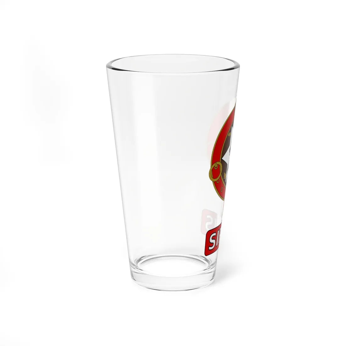 Emblem of the Sirius Dog Sled Patrol (Denmark) (Coat of Arms) Pint Glass 16oz - Go Mug Yourself