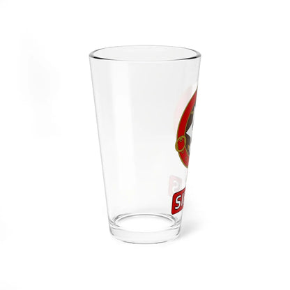 Emblem of the Sirius Dog Sled Patrol (Denmark) (Coat of Arms) Pint Glass 16oz - Go Mug Yourself