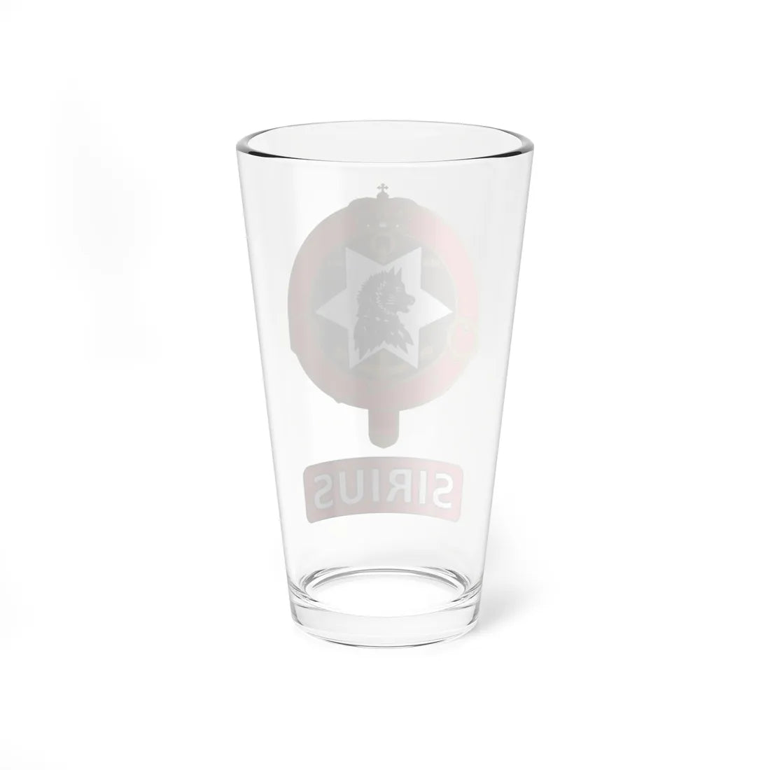 Emblem of the Sirius Dog Sled Patrol (Denmark) (Coat of Arms) Pint Glass 16oz - Go Mug Yourself
