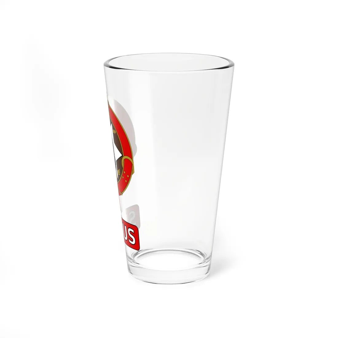 Emblem of the Sirius Dog Sled Patrol (Denmark) (Coat of Arms) Pint Glass 16oz - Go Mug Yourself
