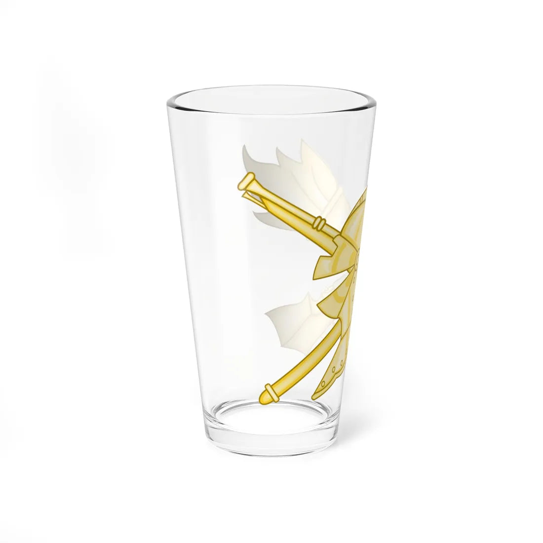 Emblem of the Spanish Army Logistics Units (Spain) (Coat of Arms) Pint Glass 16oz - Go Mug Yourself