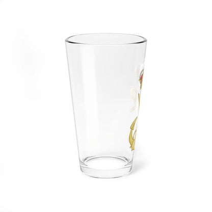 Emblem of the Spanish Army Sea Companies (Spain) (Coat of Arms) Pint Glass 16oz - Go Mug Yourself