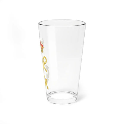 Emblem of the Spanish Army Sea Companies (Spain) (Coat of Arms) Pint Glass 16oz - Go Mug Yourself