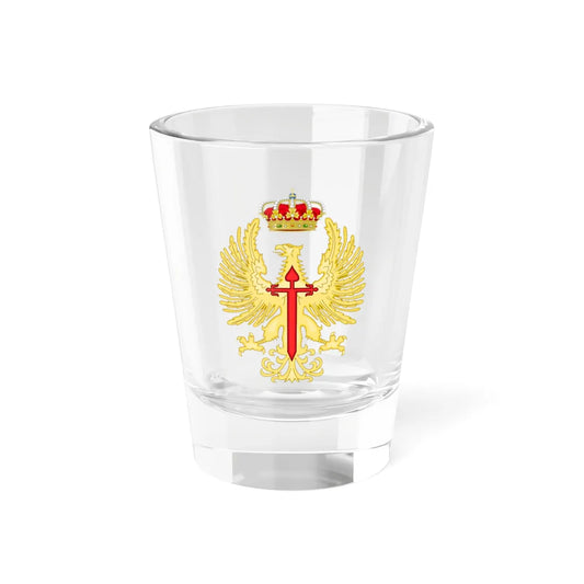 Emblem of the Spanish Army (Spain) (Coat of Arms) Shot Glass 1.5oz 1.5oz - Go Mug Yourself