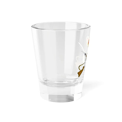Emblem of the Spanish Indigenous Regular Forces (Spain) (Coat of Arms) Shot Glass 1.5oz - Go Mug Yourself