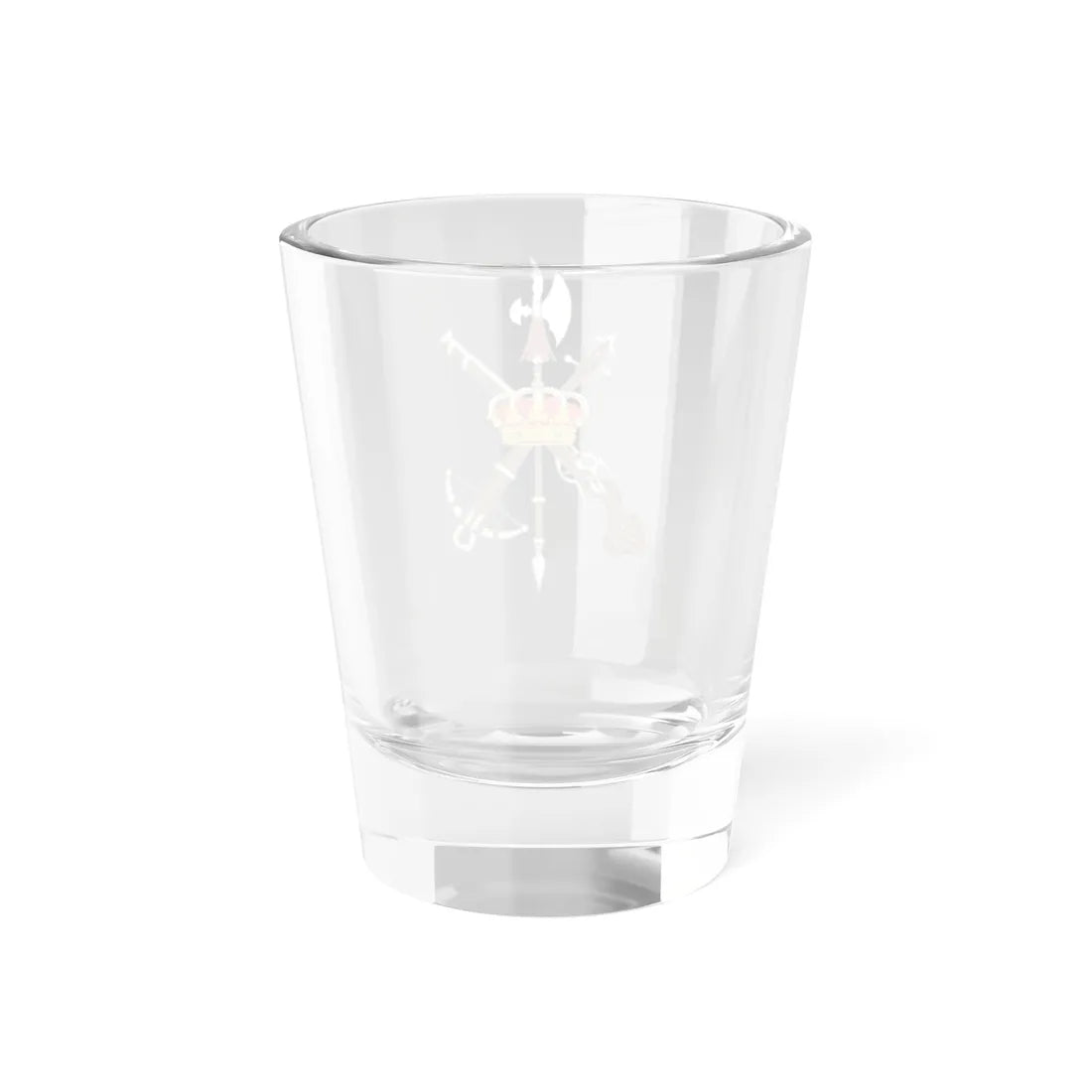 Emblem of the Spanish Legion (Spain) (Coat of Arms) Shot Glass 1.5oz - Go Mug Yourself