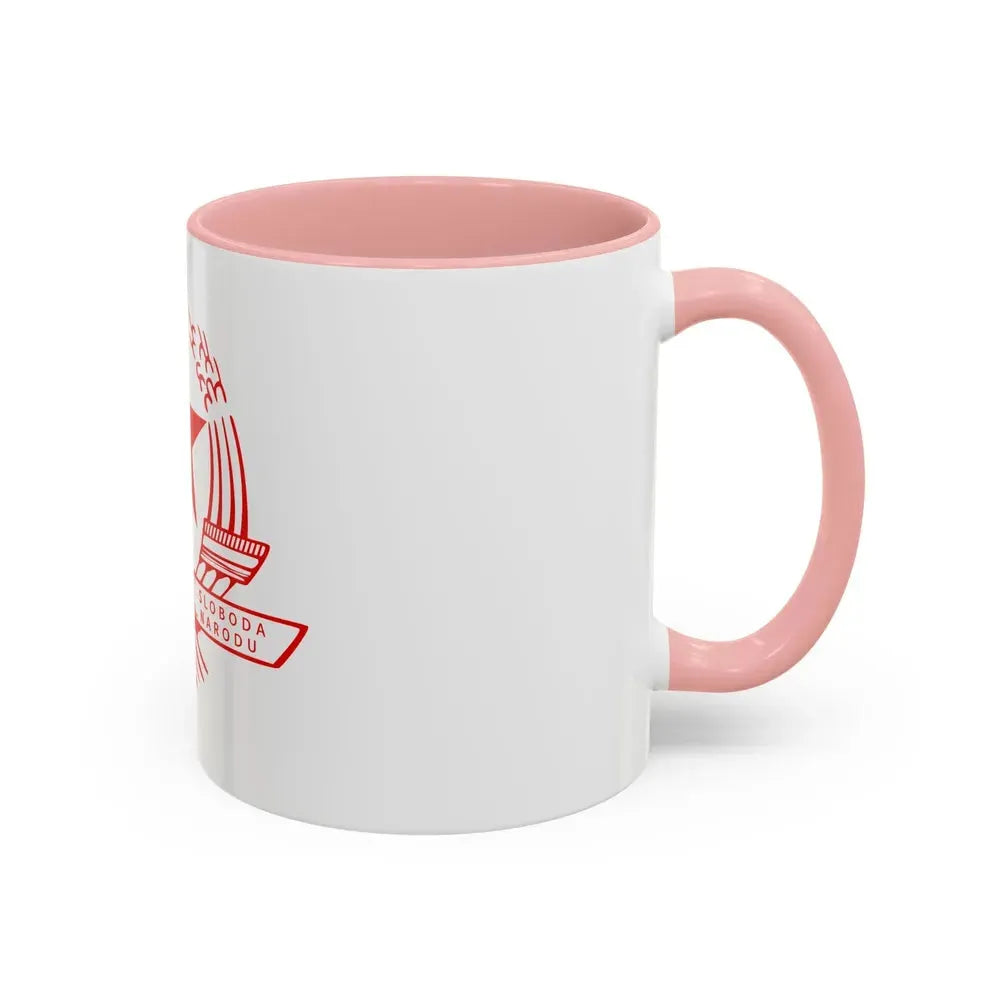 Emblem of the State Anti-fascist Council for the National Liberation of Croatia - Accent Coffee Mug - Go Mug Yourself