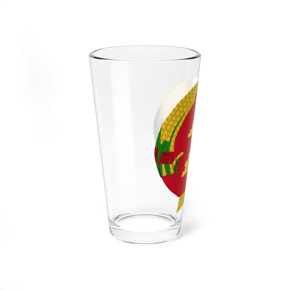 Emblem of the State of Cambodia 1989-1992 (Cambodia) (Coat of Arms) Pint Glass 16oz - Go Mug Yourself