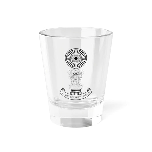 Emblem of the Supreme Court of India (India) (Coat of Arms) Shot Glass 1.5oz 1.5oz - Go Mug Yourself