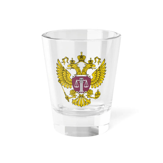 Emblem of the Supreme Court of Russia (Russia) (Coat of Arms) Shot Glass 1.5oz 1.5oz - Go Mug Yourself