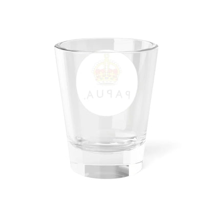 Emblem of the Territory of Papua (Guinea) (Coat of Arms) Shot Glass 1.5oz - Go Mug Yourself