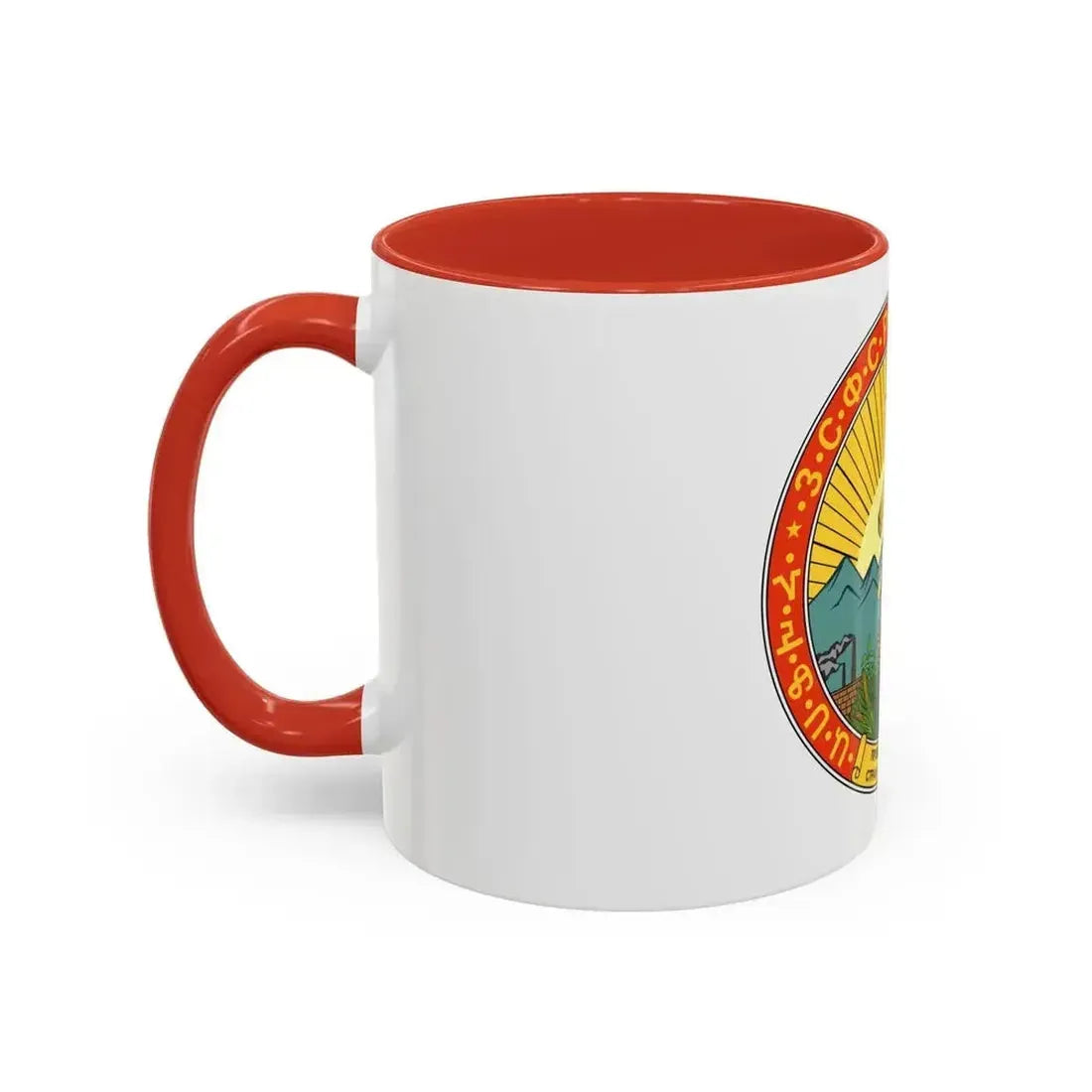 Emblem of the Transcaucasian SFSR (1930-1936) - Accent Coffee Mug - Go Mug Yourself