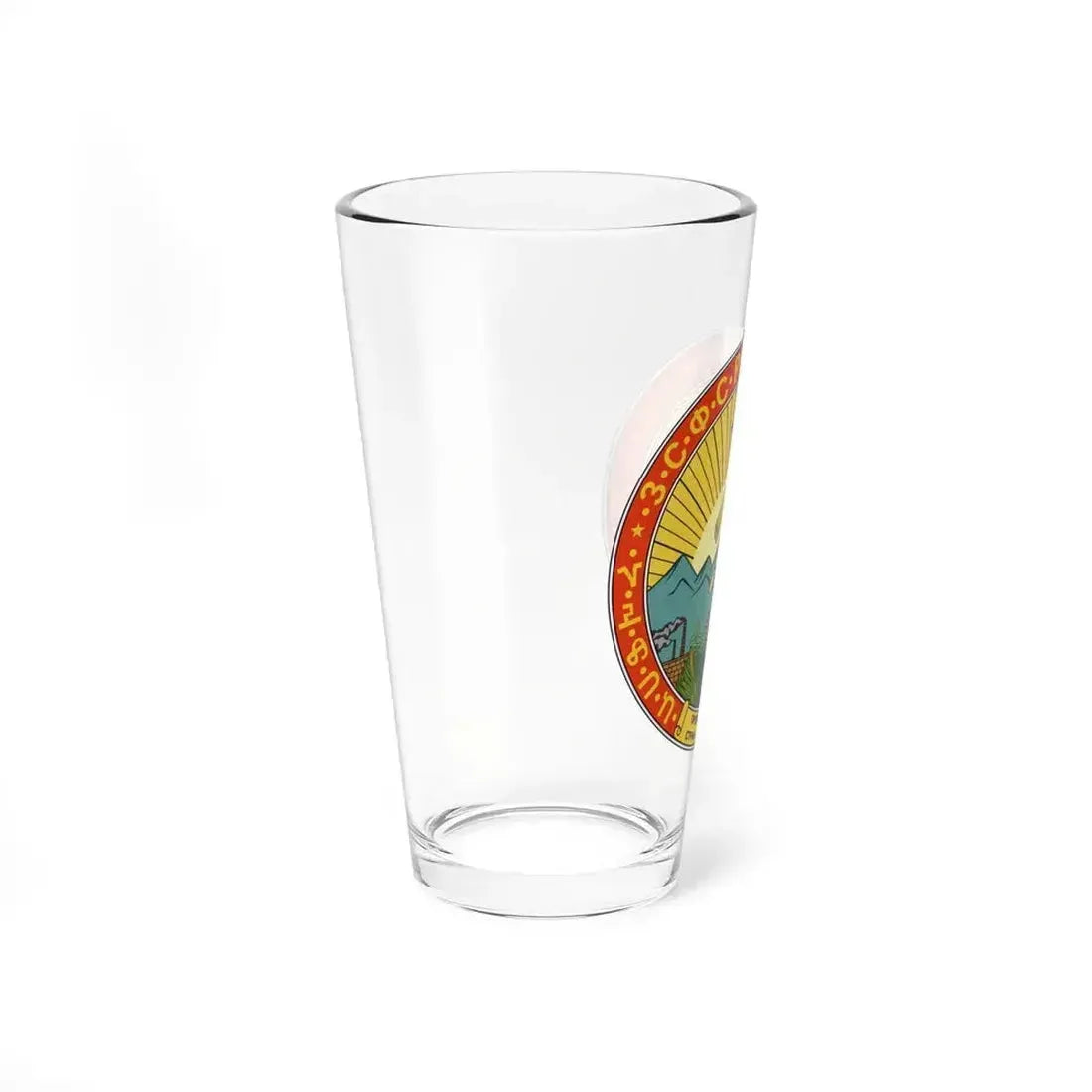Emblem of the Transcaucasian SFSR (1930-1936) - Pint Glass 16oz - Go Mug Yourself