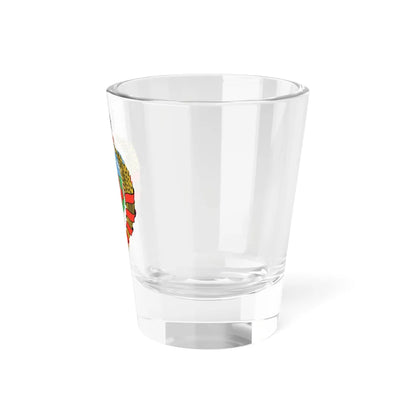 Emblem of the Tuvan Peoples Republic 1930-1933 (Soviet Union) (Coat of Arms) Shot Glass 1.5oz - Go Mug Yourself