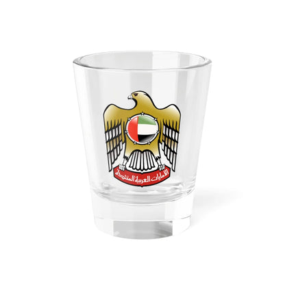 Emblem of the United Arab Emirates (United Arab Emirates) (Coat of Arms) Shot Glass 1.5oz 1.5oz - Go Mug Yourself