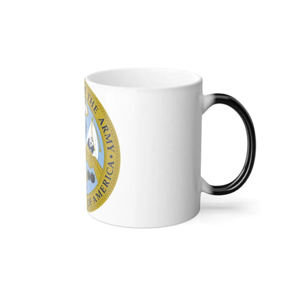 Emblem of the United States Department of the Army - Color Changing Mug 11oz-Go Mug Yourself