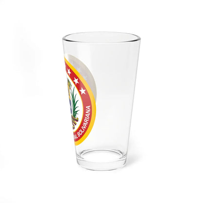 Emblem of the Venezuelan Armed Forces (Venezuela) (Coat of Arms) Pint Glass 16oz - Go Mug Yourself