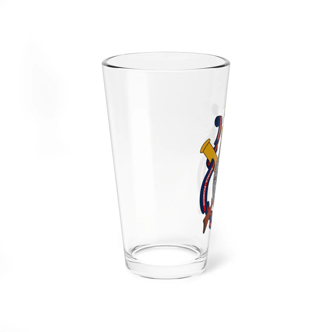 Emblem of the Venezuelan Army (Venezuela) (Coat of Arms) Pint Glass 16oz - Go Mug Yourself