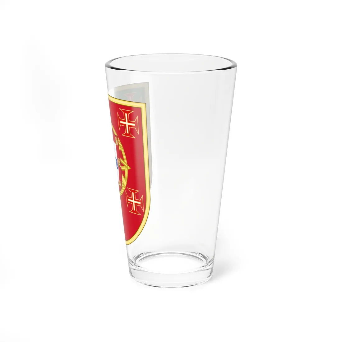 Emblem of Viriatos Volunteers (Portugal) (Coat of Arms) Pint Glass 16oz - Go Mug Yourself