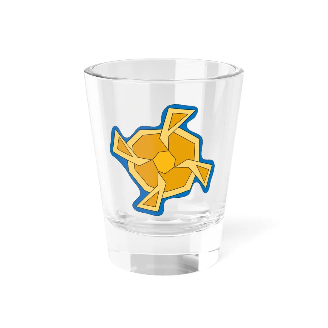 Emblema de San Pedro de Atacama (Chile) (Coat of Arms) Shot Glass 1.5oz 1.5oz - Go Mug Yourself
