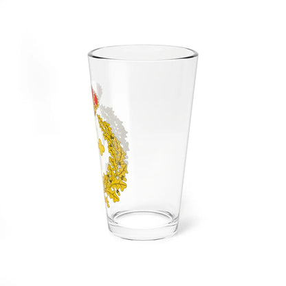 Emblema del Arzobispado Castrense (Spain) (Coat of Arms) Pint Glass 16oz - Go Mug Yourself