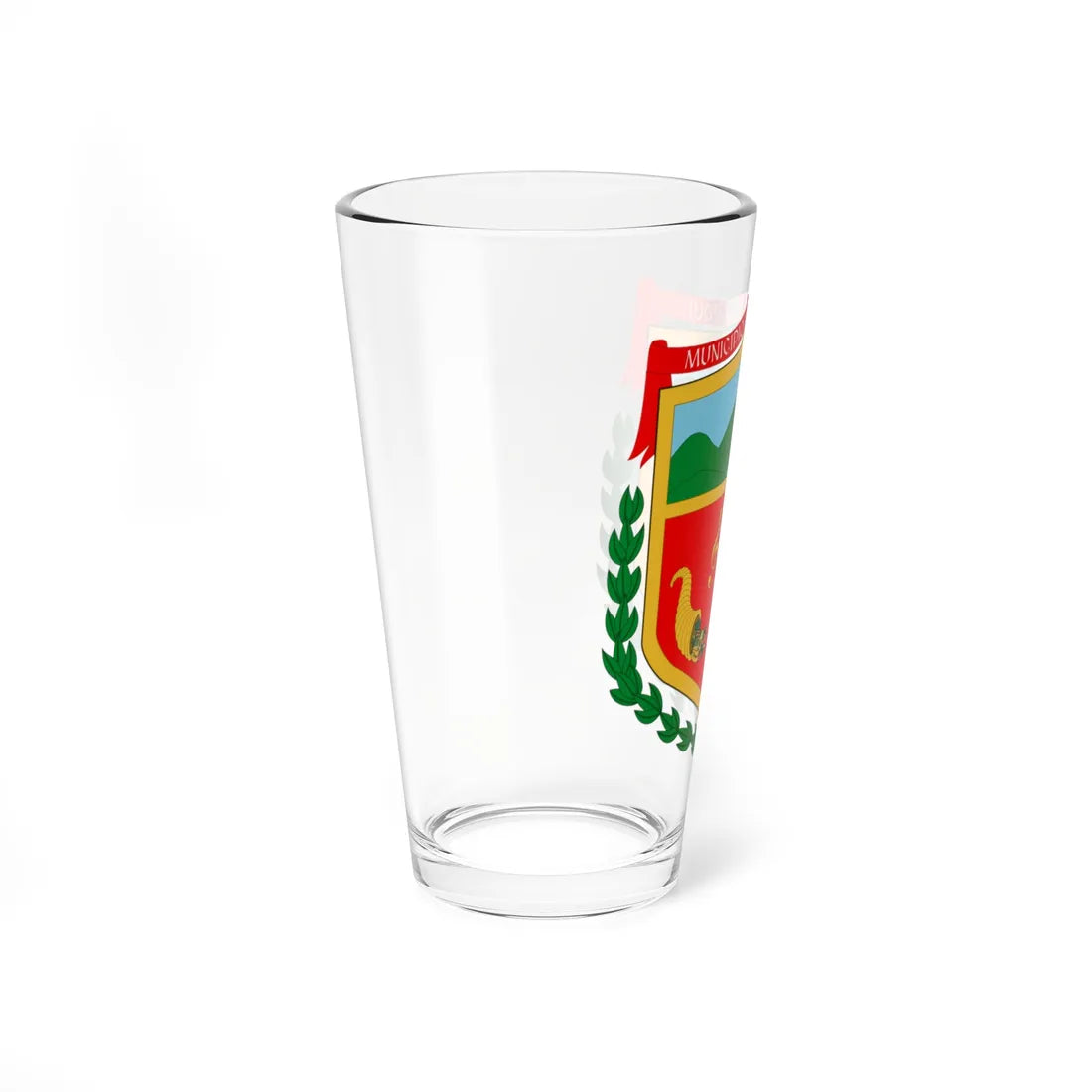 Emblema Escudo de Tarqui Huila (Colombia) (Coat of Arms) Pint Glass 16oz - Go Mug Yourself