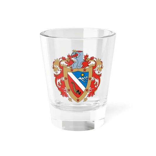 Emblema Escudo del Huila (Colombia) (Coat of Arms) Shot Glass 1.5oz 1.5oz - Go Mug Yourself