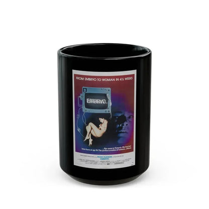 EMBRYO 1976 Movie Poster - Black Coffee Mug 15oz - Go Mug Yourself
