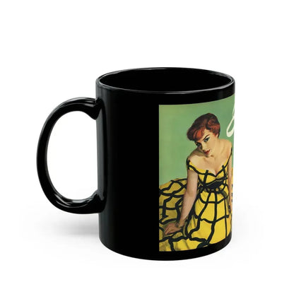 Emerald Bait, Esquire, October 1951 - Black Coffee Mug - Go Mug Yourself
