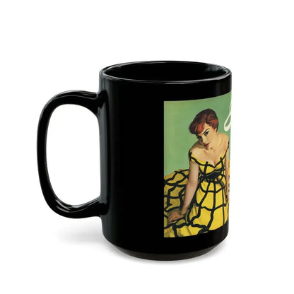 Emerald Bait, Esquire, October 1951 - Black Coffee Mug - Go Mug Yourself
