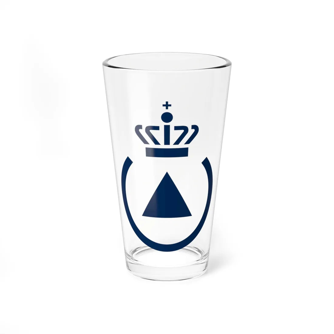 Emergency Management Agency logo (Denmark) (Coat of Arms) Pint Glass 16oz 16oz - Go Mug Yourself