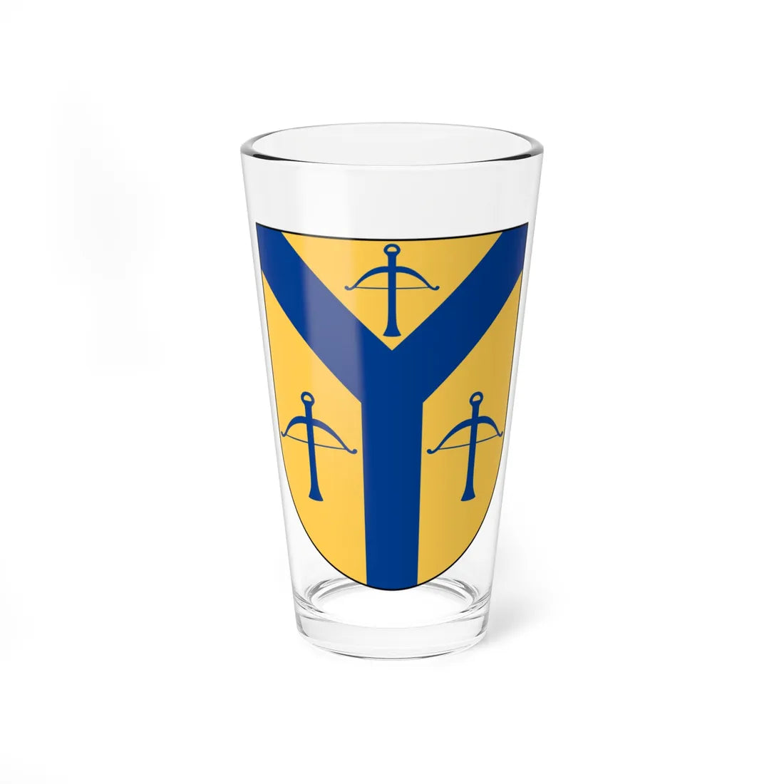 Emmaboda vapen (Sweden) (Coat of Arms) Pint Glass 16oz 16oz - Go Mug Yourself